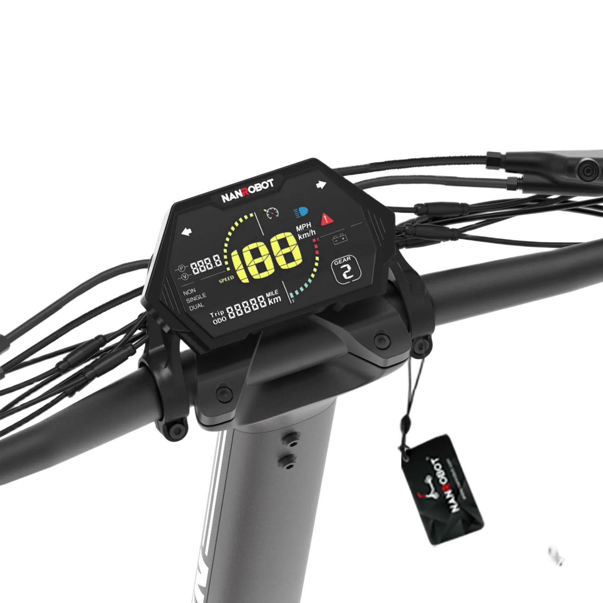 NANROBOT LS7+ 72V – 6000W elektritõukeratas maastikurehvidega