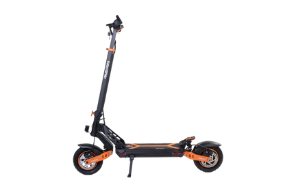 KuKirin G2 Max Black and orange electric scooter on a white background