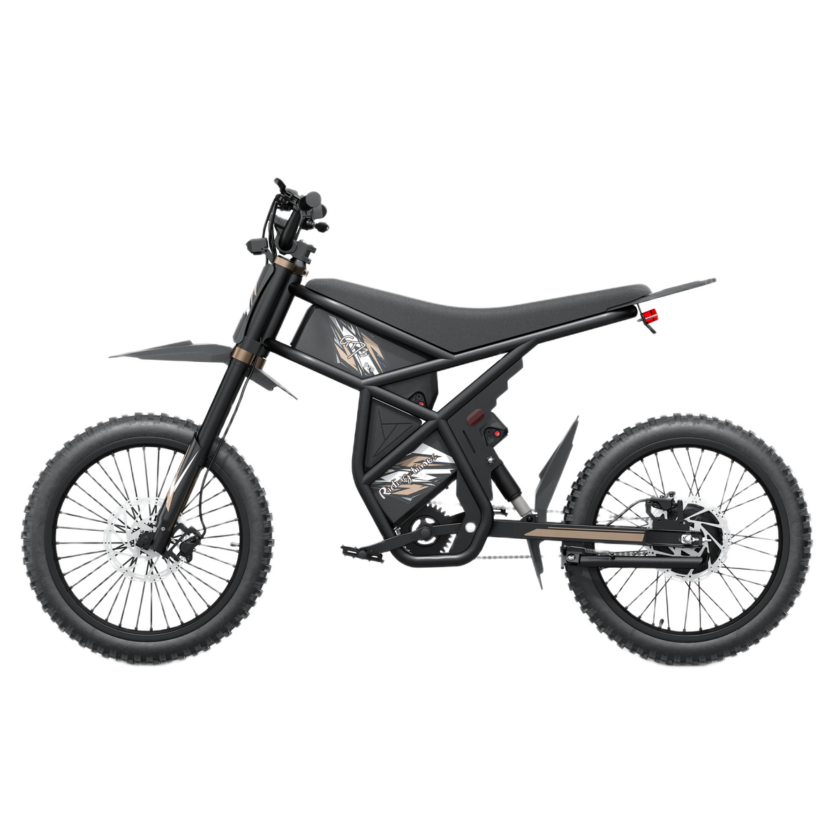 Riding'times GT73 Pro 3000W elektriline maastikumootorratas kahe eemaldatava aku ja maastikurehvidega