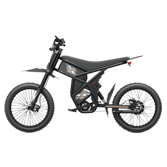 Riding'times GT73 Pro 3000W elektriline maastikumootorratas kahe eemaldatava aku ja maastikurehvidega