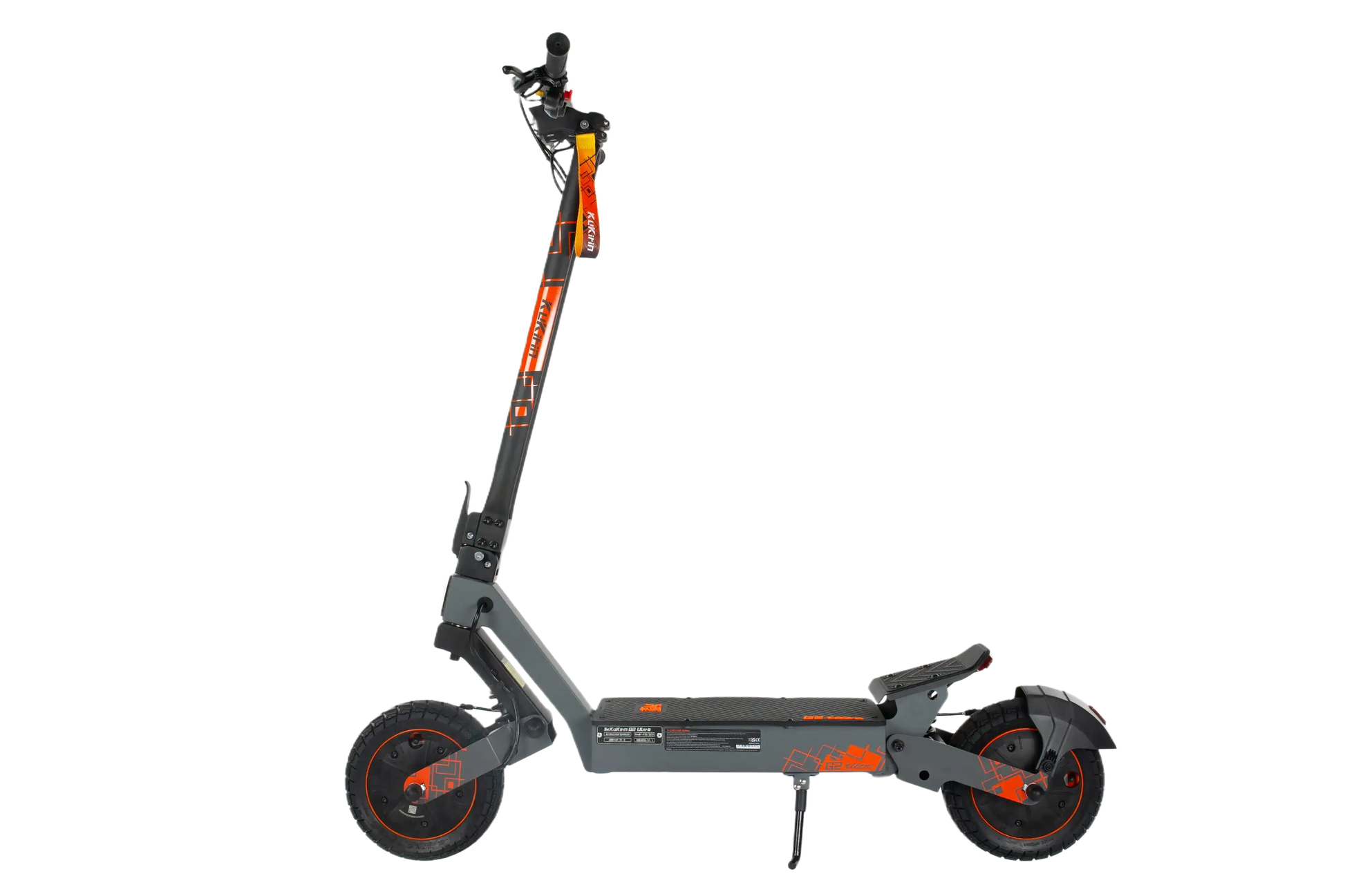 KuKirin G2 Ultra Black electric scooter on a white background