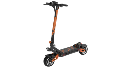 KuKirin G3 Pro Black and orange electric scooter on a white background