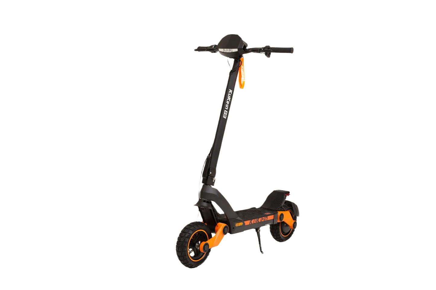KuKirin G3 Black and orange electric scooter on a white background
