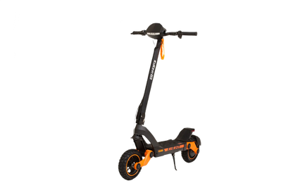 KuKirin G3 Black and orange electric scooter on a white background