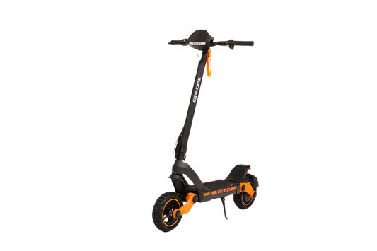 KuKirin G3 Black and orange electric scooter on a white background