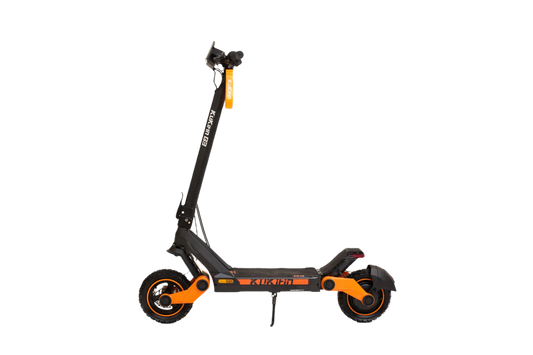 KuKirin G3 Black and orange electric scooter on a white background