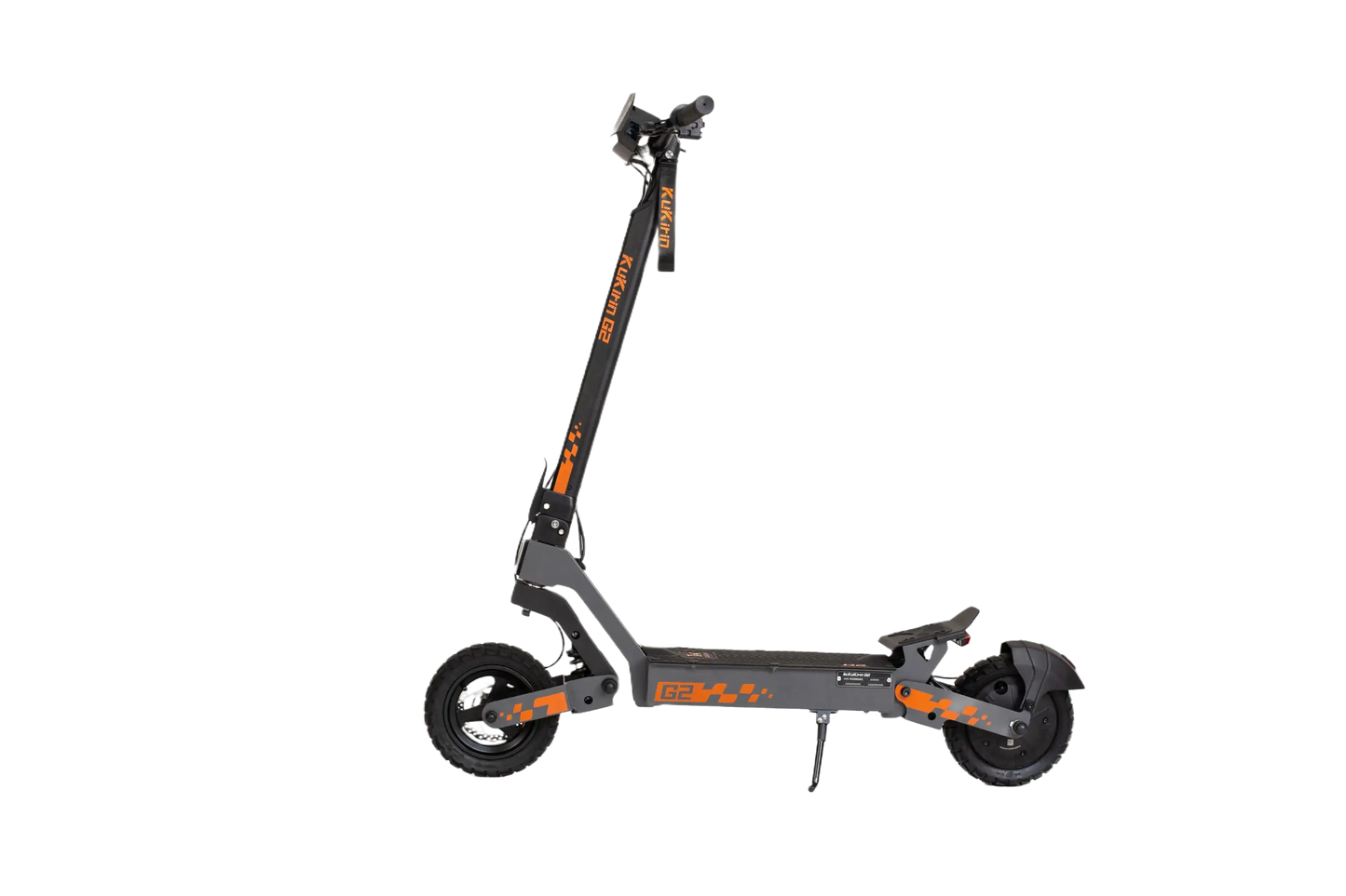 KuKirin G2 Black electric scooter on a white background