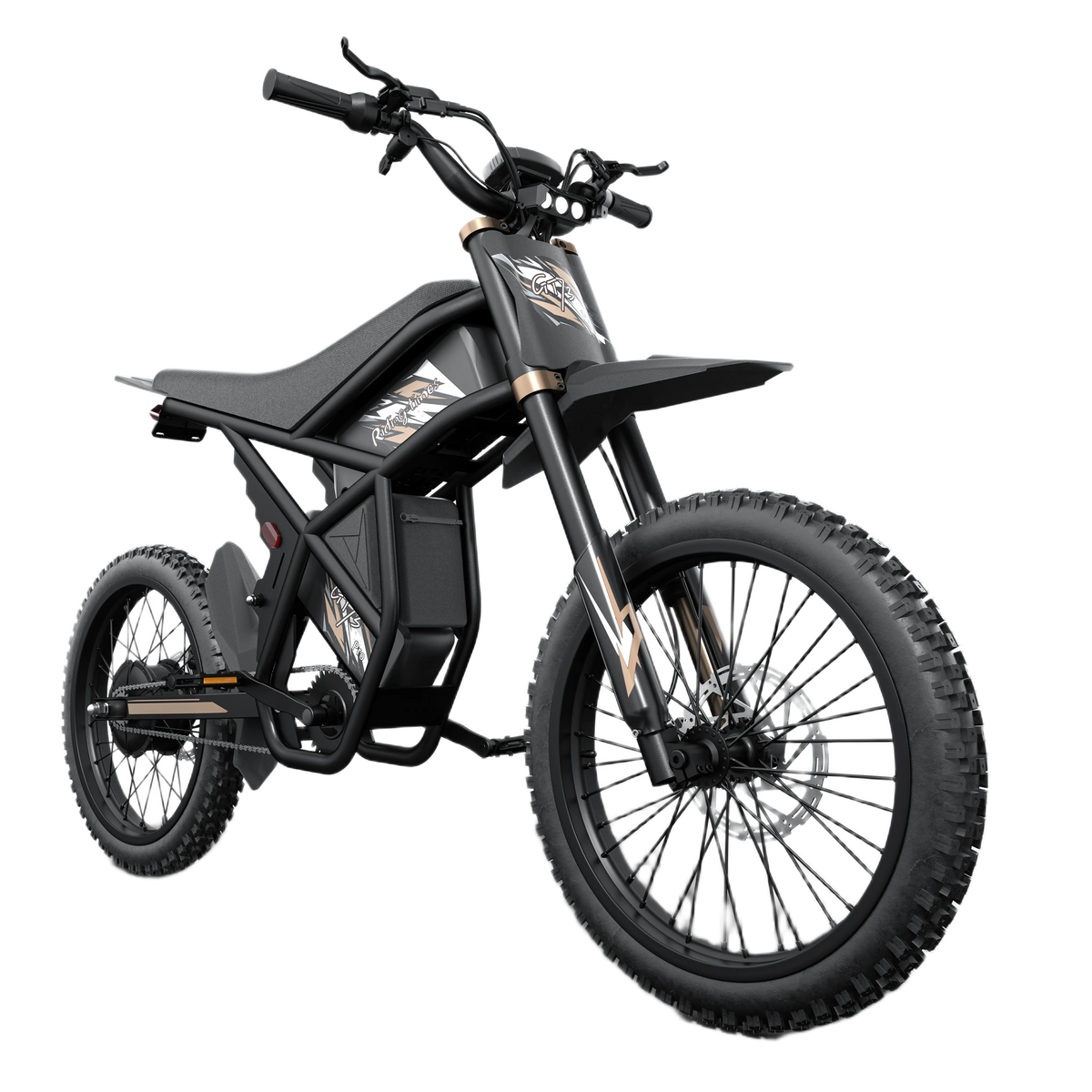 Riding'times GT73 Pro – 3000W Dual-Battery Electric Dirt Bike