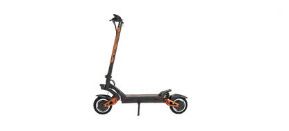 KuKirin G3 Pro Black and orange electric scooter on a white background
