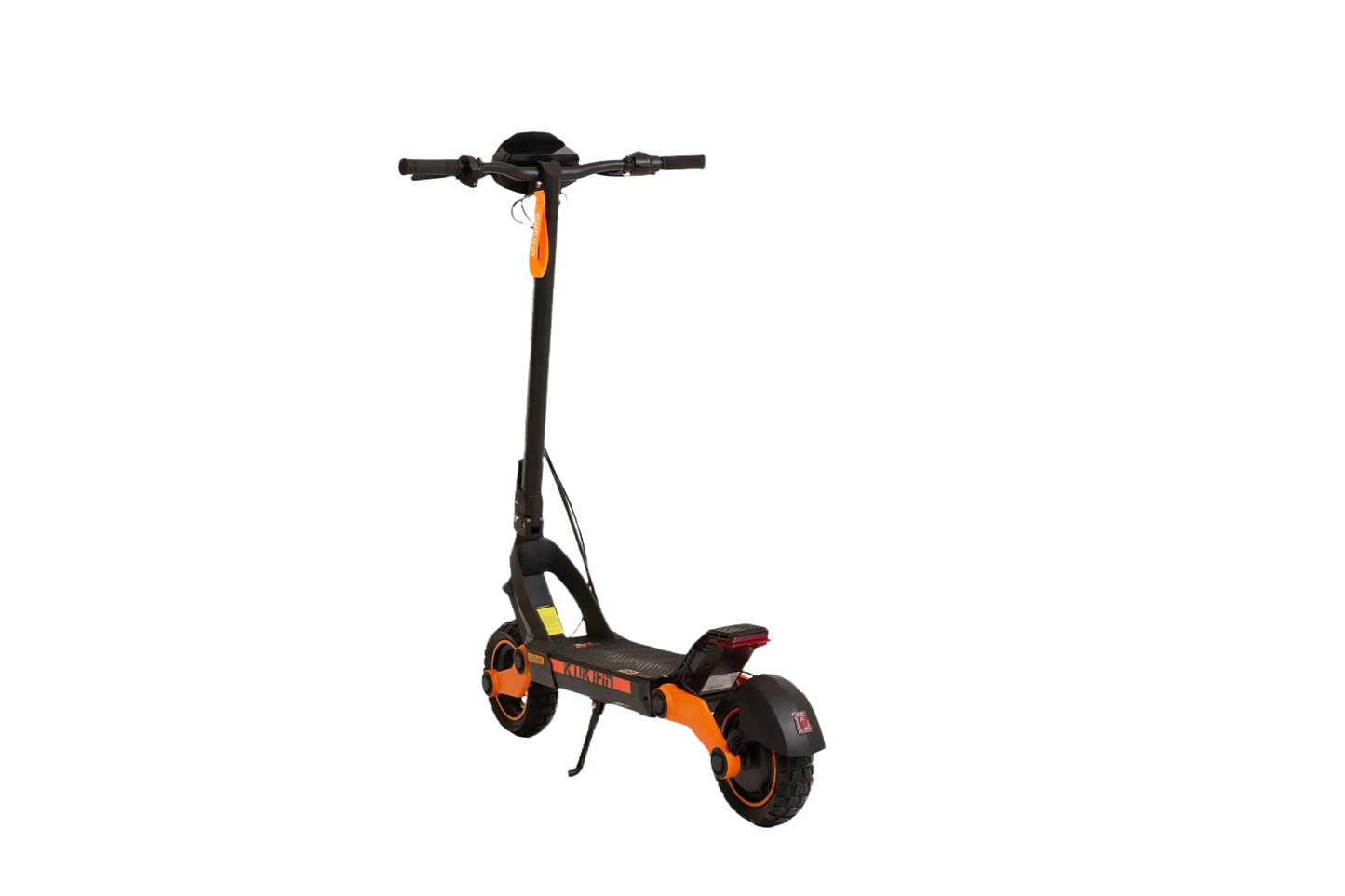 KuKirin G3 Black and orange electric scooter on a white background