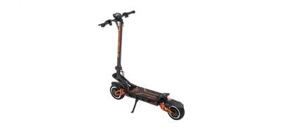 KuKirin G3 Pro Black and orange electric scooter on a white background