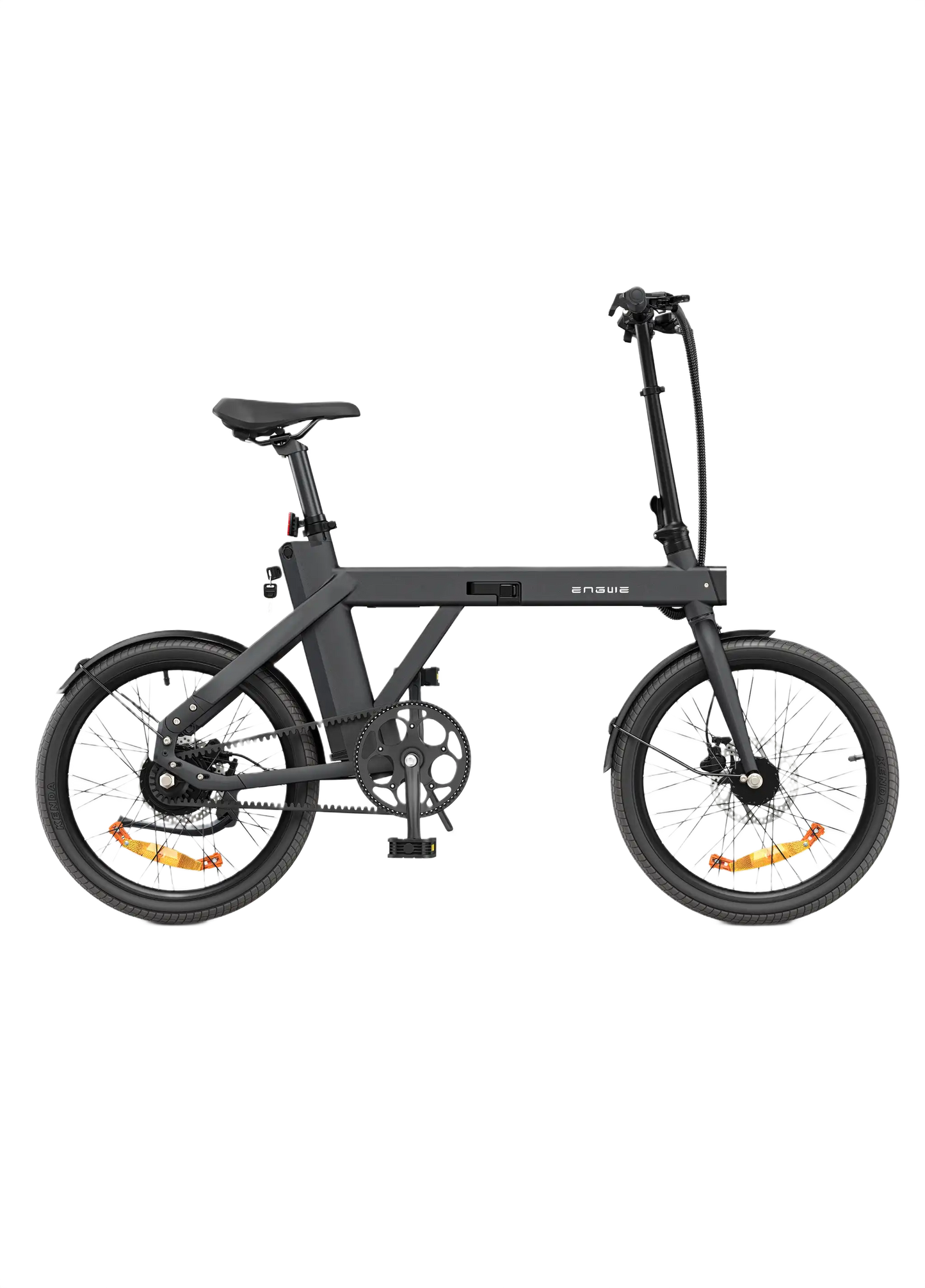ENGWE P20 Gray electric bike on a white background
