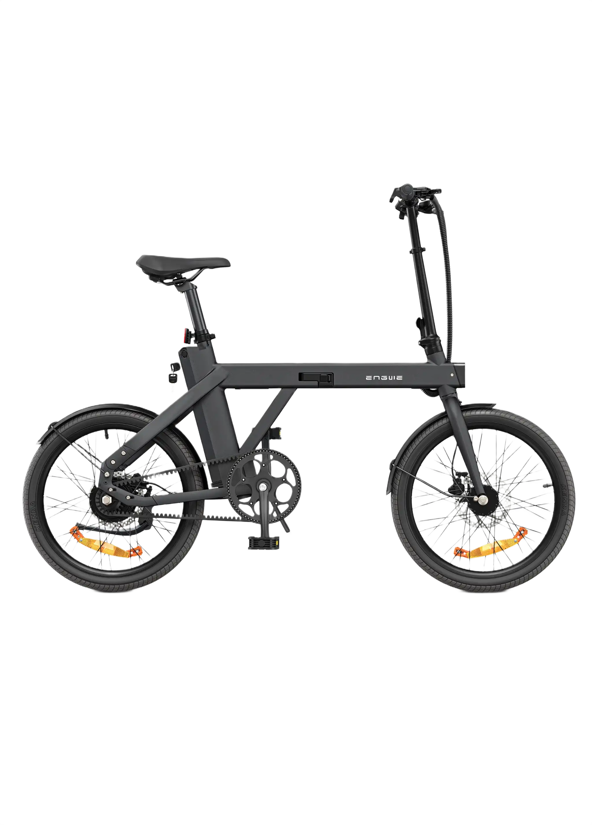 ENGWE P20 Gray electric bike on a white background