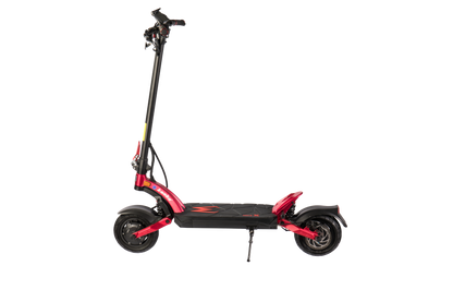 KAABO MANTIS X PLUS red electric scooter on a white background