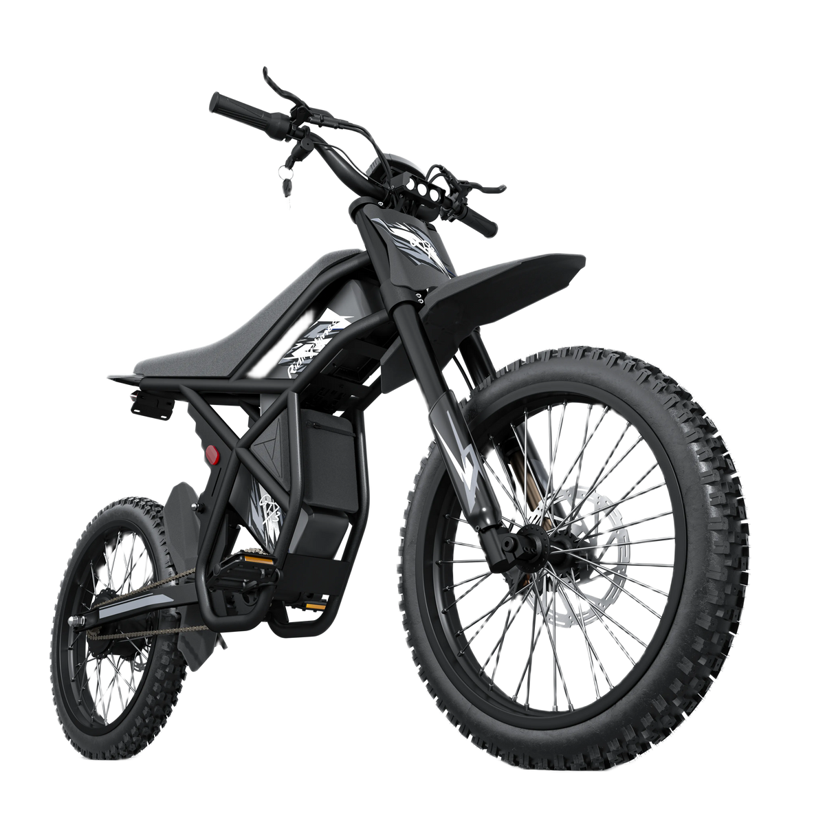Riding'times GT73 – 2400W Dual-Battery Electric Dirt Bike