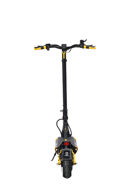 TEVERUN BLADE MINI ULTRA Black and yellow electric scooter on a white background