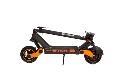 KuKirin G3 Black and orange electric scooter on a white background