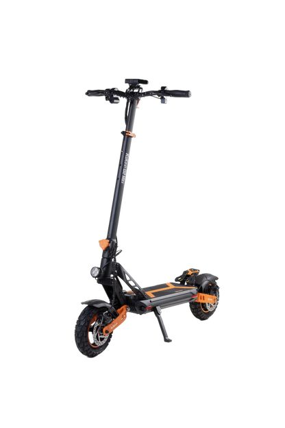 KuKirin G2 Max Black and orange electric scooter on a white background