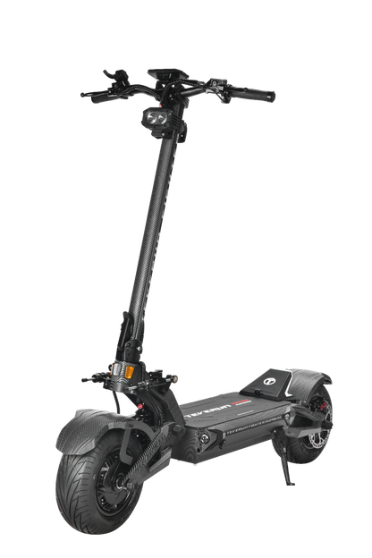 TEVERUN FIGHTER SUPREME 7260R Black electric scooter on a white background