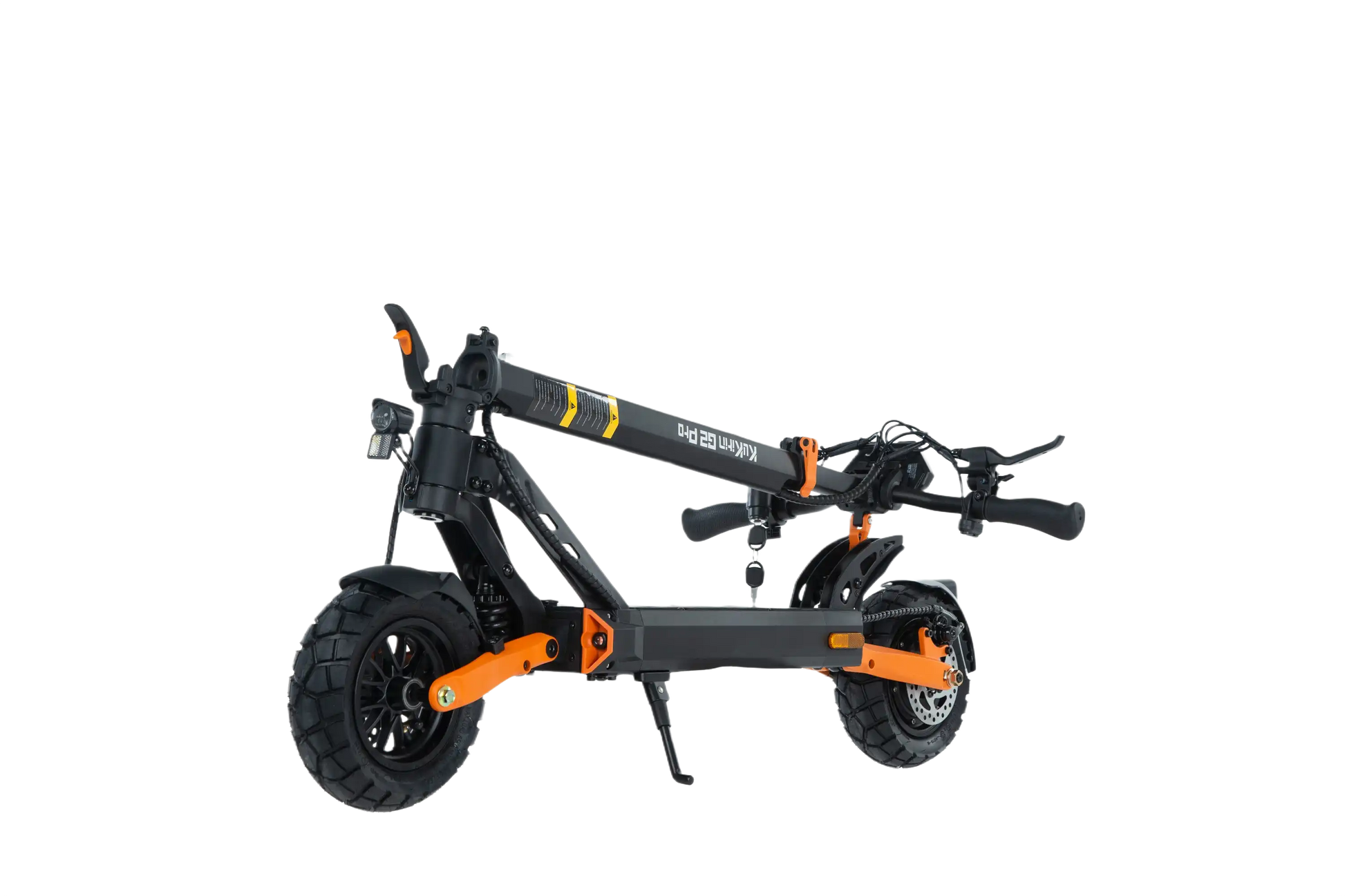 KuKirin G2 Pro VMP Version Black and orange electric scooter on a white background