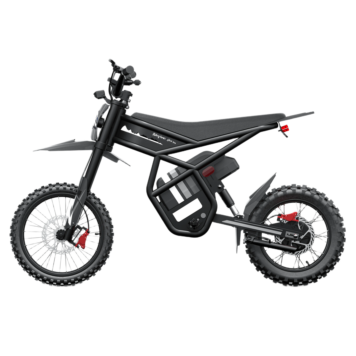 Riding'times GT54 Pro 3000W elektriline krossimootorratas 60V 25Ah aku, 14-tollise esiratta ja 12-tollise tagarattaga