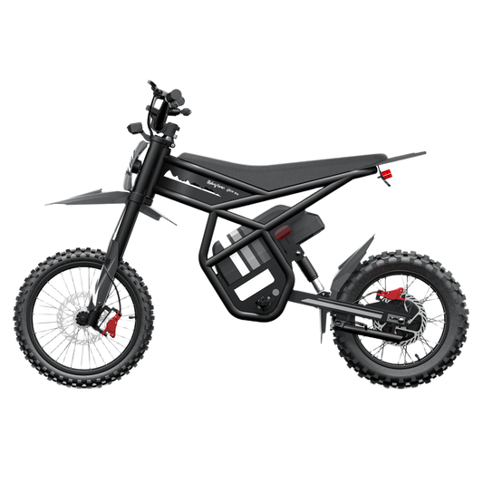 Riding'times GT54 Pro 3000W elektriline krossimootorratas 60V 25Ah aku, 14-tollise esiratta ja 12-tollise tagarattaga