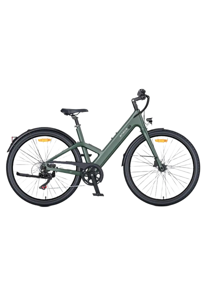 ENGWE N1 AIR ST Green electric bicycle on a white background