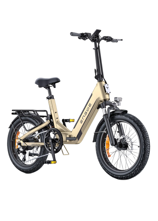  ENGWE L20 3.0 Boost Beige electric bike on a white background