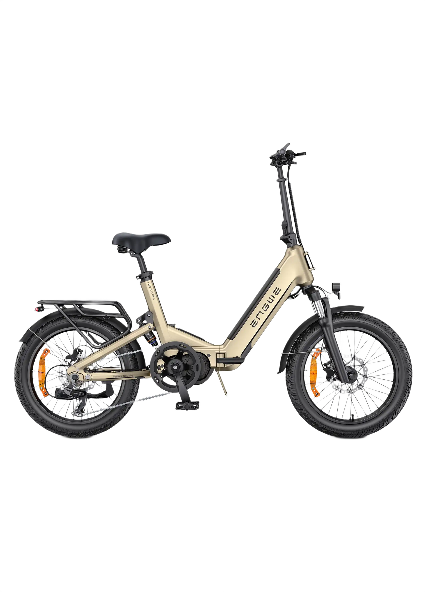 ENGWE L20 3.0 Pro Beige electric bike on a white background