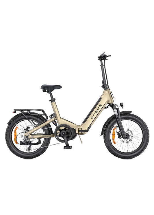 ENGWE L20 3.0 Pro Beige electric bike on a white background