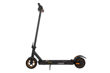 KuKirin S1 Max Black electric scooter with orange accents on a white background