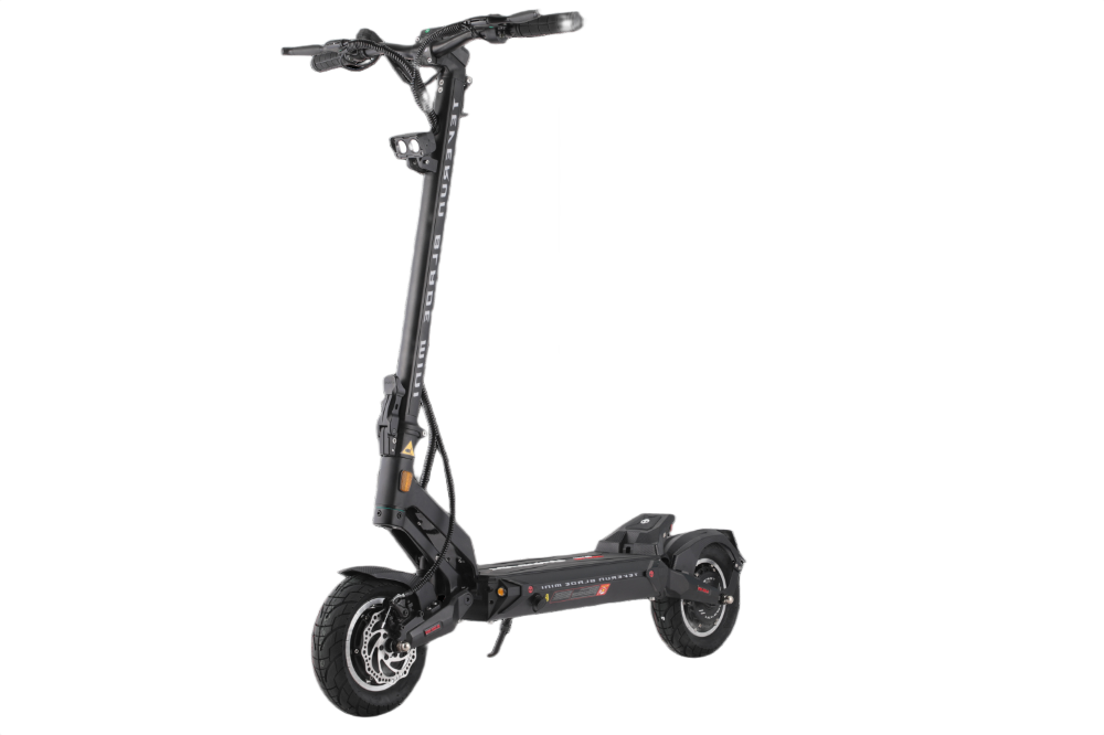 TEVERUN BLADE MINI PRO Black electric scooter on a white background