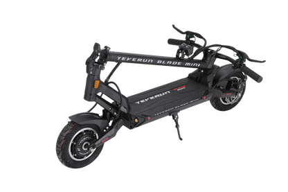 TEVERUN BLADE MINI PRO Black electric scooter on a white background