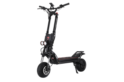 Kaabo Wolf King GTR MAX BLACK Black electric scooter on a white background