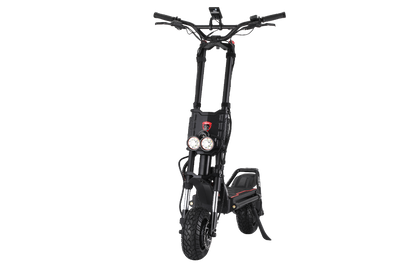 Kaabo Wolf King GTR MAX BLACK Black electric scooter on a white background