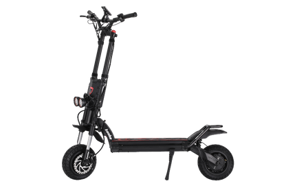 Kaabo Wolf King GTR MAX BLACK Black electric scooter on a white background