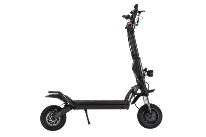 Kaabo Wolf King GTR MAX BLACK Black electric scooter on a white background