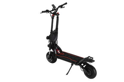 Kaabo Wolf King GTR MAX BLACK Black electric scooter on a white background