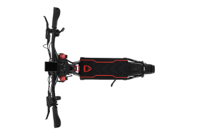 Kaabo Wolf King GTR MAX BLACK Black electric scooter on a white background