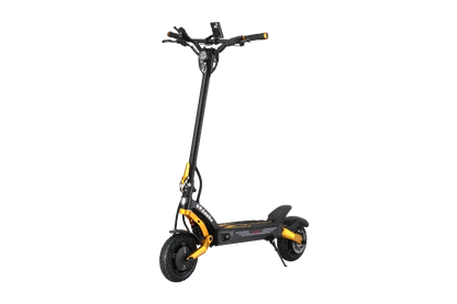 KAABO MANTIS KING GT GOLD Black and yellow electric scooter on a white background