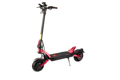 KAABO MANTIS X PLUS red electric scooter on a white background