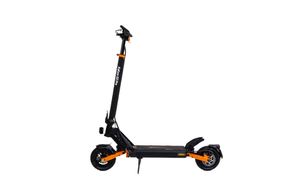 KuKirin G2 Pro Black and orange electric scooter on a white background