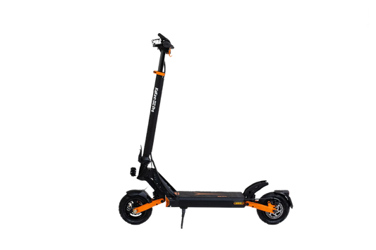 KuKirin G2 Pro Black and orange electric scooter on a white background