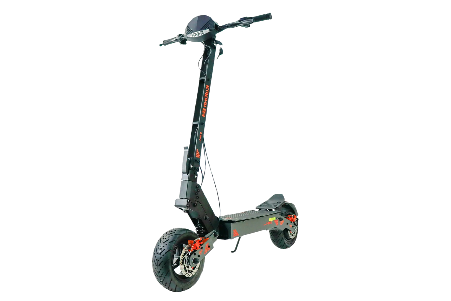 KuKirin G4 Black electric scooter on a white background