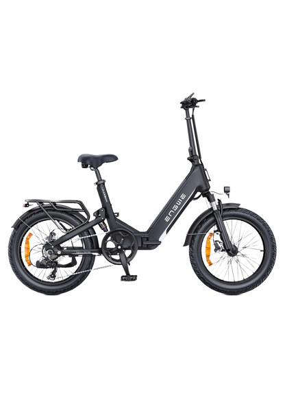  ENGWE L20 3.0 Boost Black electric bike on a white background