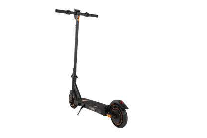 KuKirin S1 Max Black electric scooter with orange accents on a white background