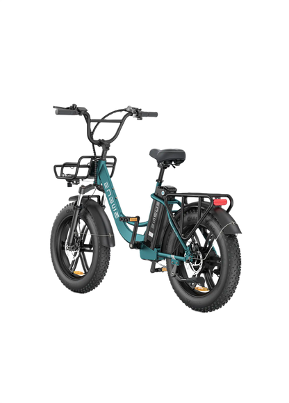 ENGWE L20 Boost Teal electric bike on a white background
