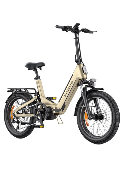 ENGWE L20 3.0 Pro Beige electric bike on a white background