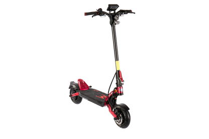 KAABO MANTIS X PLUS red electric scooter on a white background