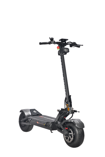 TEVERUN FIGHTER SUPREME 7260R Black electric scooter on a white background